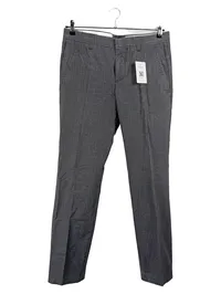 CINQUE Herren Stoffhose Kariert Grau Gr. 50 W34 (Herstellergr. 42) Business 1