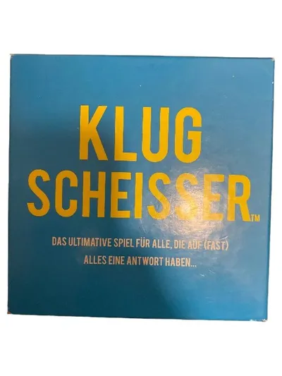 Klugscheisser Quizspiel Kylskåpspoesi Partyspiel Frage Antwort