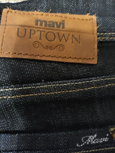 Mavi Uptown Damen Jeans Regular Fit Blau Gr. W26 L34