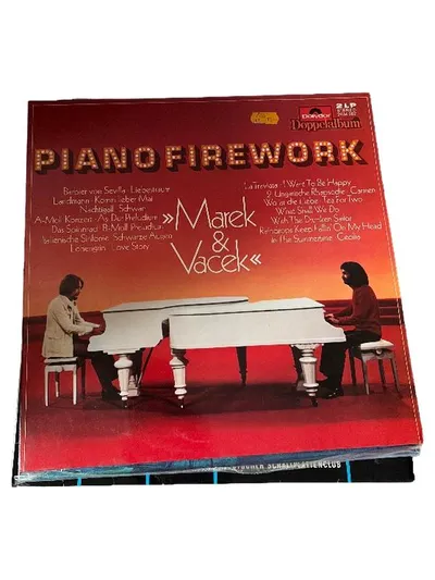 Marek & Vacek – Piano Firework Doppel-LP Vinyl 2LP Polydor Klassik Pop