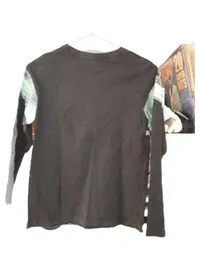 DOWNLOAD Langarmshirt Jungen Gr. 158/164 Schwarz Streetwear Stadtmotiv 3