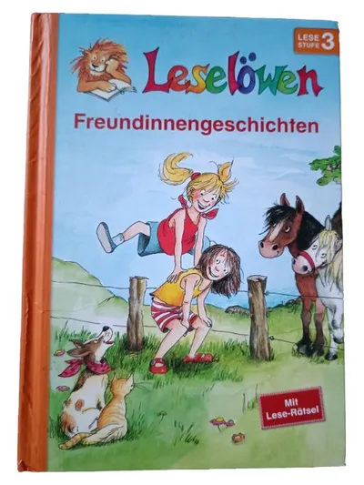 Leselöwen Freundinnengeschichten Lesestufe 3 Kinderbuch Mit Lese-Rätsel
