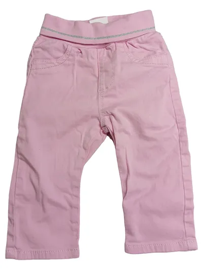 s.Oliver Baby Jogginghose Mädchen Gr. 68 Rosa Glitzer Baumwolle