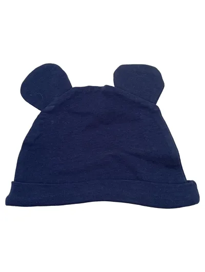 Disney Baby Mütze mit Ohren Babymütze Blau Baumwolle Beanie
