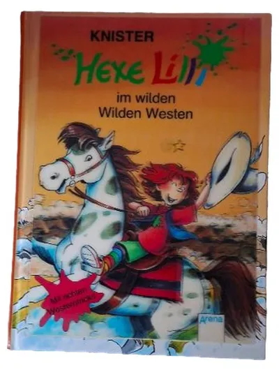 Hexe Lilli im wilden Wilden Westen Knister Arena Kinderbuch