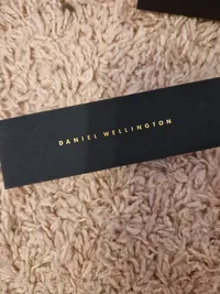 Daniel Wellington Uhrenarmband NATO Nylon Blau Weiß Gestreift 20mm 3