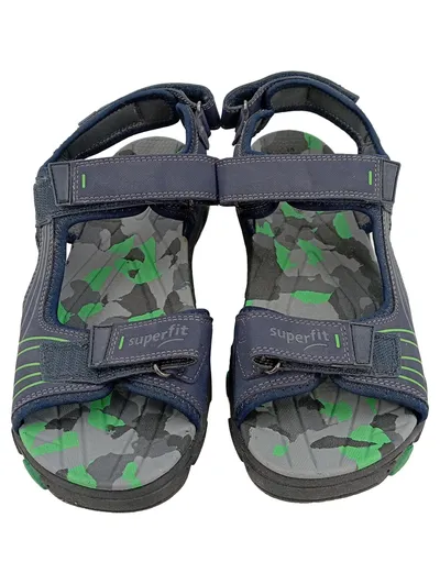 Superfit Outdoorsandalen Kinder Jungen Blau Gr. 40 Klettverschluss