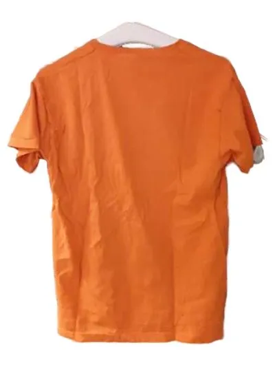 Fruit of the Loom T-Shirt KiJuZe Kinder Gr. M/140 Orange Baumwolle