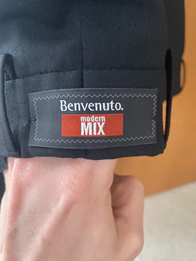 Benvenuto Herren Anzughose modern MIX Grau Gr. 48 W32 Business Wolle