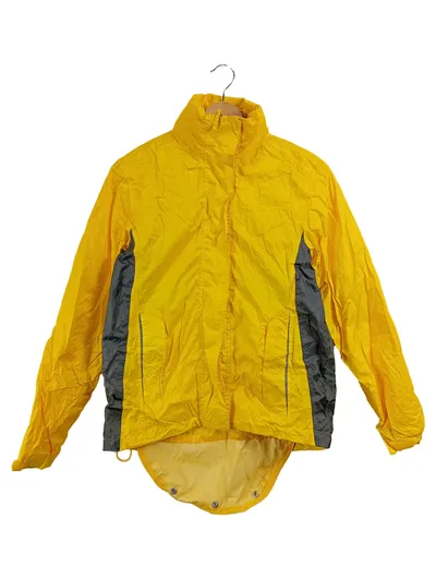 Crivit Damen Outdoorjacke Funktionsjacke Gelb Gr. 36, 38