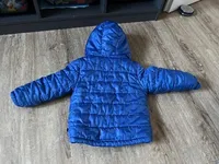 Babyface Steppjacke Kinder Gr. 86 Blau Kapuze Fleecefutter Winter 3