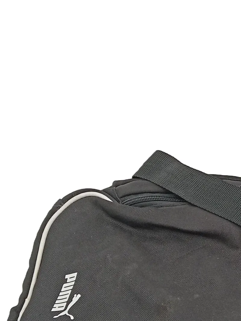 PUMA Sporttasche Reisetasche Schwarz Polyester Groß Logo Sport Fitness 4