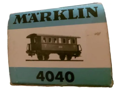Märklin 4040 Personenwagen Modelleisenbahn Waggon Grün