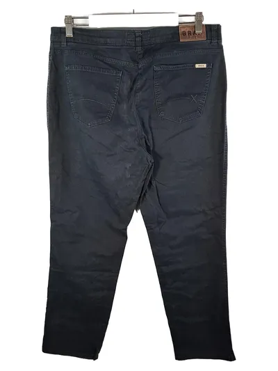 BRAX Sport Herren Stoffhose Chino Größe 46 W30 Schwarz Baumwolle