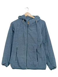 Bergans of Norway Fleecejacke Herren Gr. S Blau Outdoor Kapuze 1
