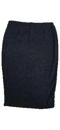 Calliope Damen Bleistiftrock Grau Meliert Gr. 38, M Business Büro Midirock 3