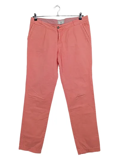 Arqueonautas Damen Stoffhose Chino Rosa Gr. 30/38 Baumwolle Casual