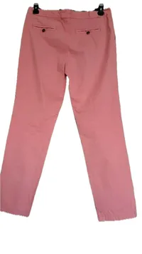Arqueonautas Damen Stoffhose Chino Rosa Gr. 30/38 Baumwolle Casual 2