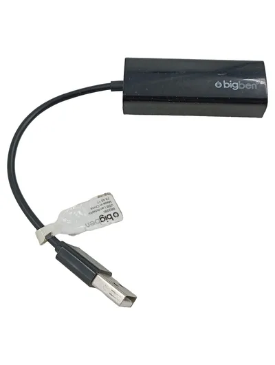 Bigben BB2050 USB auf LAN Ethernet Netzwerk Adapter Schwarz