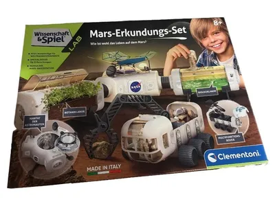 Clementoni Mars-Erkundungs-Set Wissenschaft & Spiel LAB ab 8 Jahre NASA