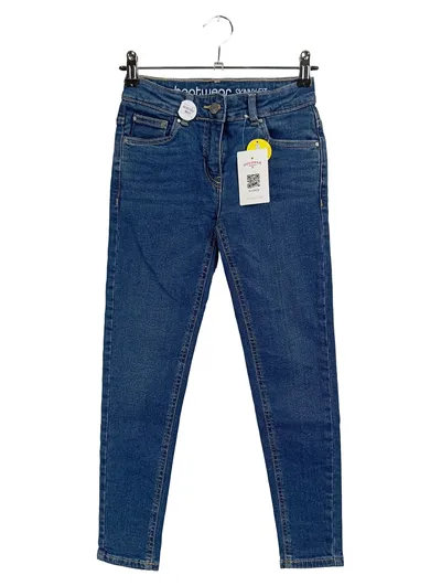beatwear Skinny Fit Jeans Kinder Mädchen Gr. 146 Blau Adjustable Waist