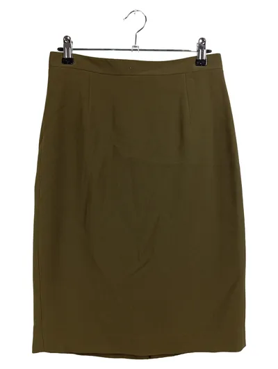 Dsquared2 Damen Bleistiftrock Oliv Gr. 42 Business Midirock