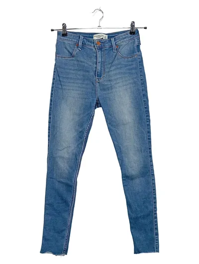 Abercrombie & Fitch Jeans Damen W27 High Rise Jean Legging Blau Slim