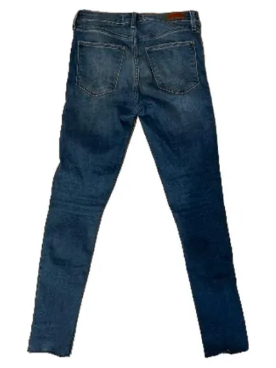 Abercrombie & Fitch Jeans Damen W27 High Rise Jean Legging Blau Slim