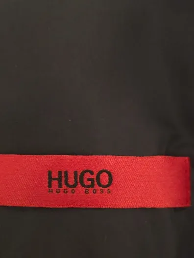 HUGO BOSS Herren Sakko Gr. 50 Kariert Wolle Grau Blau Blazer 6