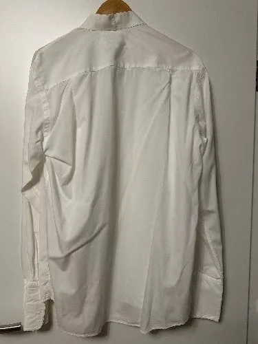 Jacques Britt Le Soir Herren Business Hemd Gr. 39 Weiß Langarm