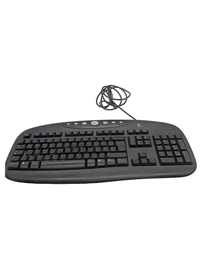 Logitech Internet Pro Keyboard Y-SZ49 Tastatur Schwarz PS, 2 Kabelgebunden