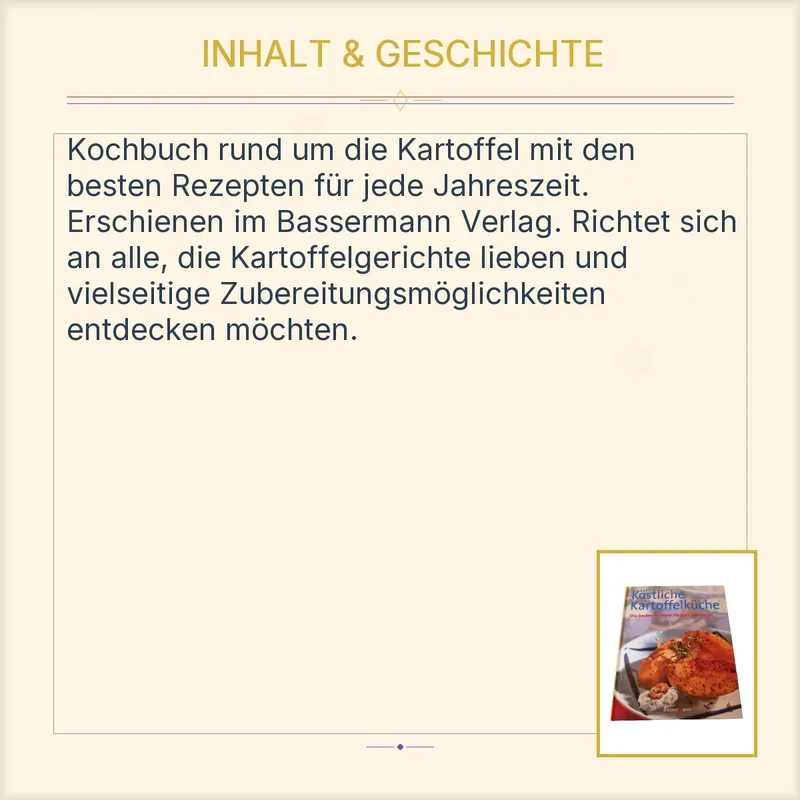 Köstliche Kartoffelküche Bassermann Kochbuch Rezepte Jahreszeit 3
