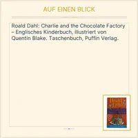 Charlie and the Chocolate Factory Roald Dahl Kinderbuch Englisch 2