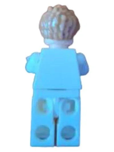 Custom Minifigur Fußball Trikot Nr. 9 Weiß Sammlerstück Figur