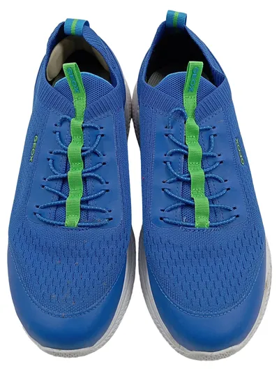Geox Sneaker low Sportschuhe Kinder Blau Gr. 38 Sportlich
