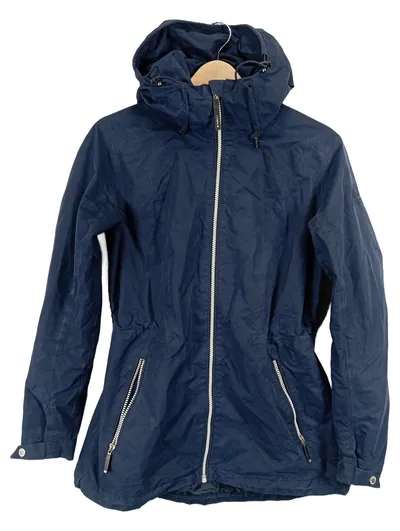 McKINLEY Damen Outdoorjacke Parka Funktionsjacke Gr. 38 Blau Kapuze