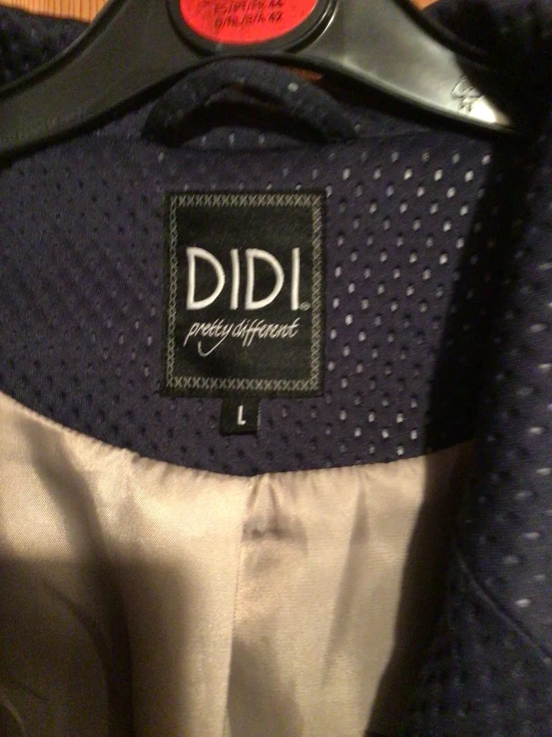 DIDI Pretty Different Damen Übergangsmantel Gr. L 42 Blau Klassisch 4