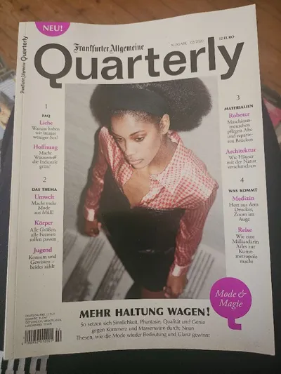 Frankfurter Allgemeine Quarterly 02/2020 Mode & Magie Zeitschrift FAZ
