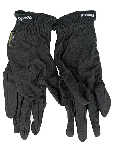 Roeckl Reithandschuhe Sporthandschuhe Schwarz Größe M Reitsport