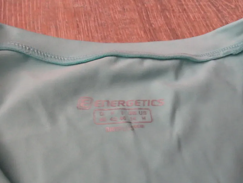 Energetics Damen Sport T-Shirt Türkis Gr. 40 L Funktionsshirt 3
