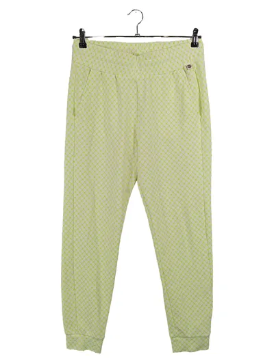 COLMAR Originals Damen Stoffhose Jogpants Gelb Muster Gr. L/40