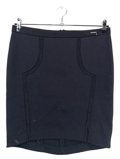 GUESS Damen Bleistiftrock Schwarz Gr. L Elegant Mini Stretch