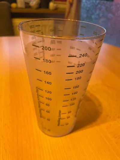 Reico Vital-Systeme Messbecher Junior Futterbecher Kunststoff Transparent