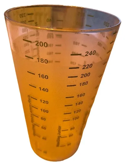 Reico Vital-Systeme Messbecher Junior Futterbecher Kunststoff Transparent