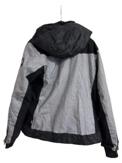 etirel Damen Trainingsjacke Schwarz Kariert Gr. 42/XL Sportlich