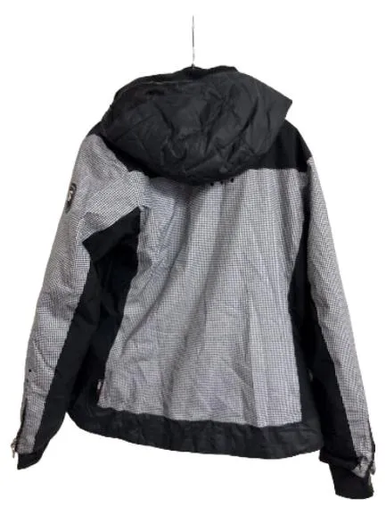 etirel Damen Trainingsjacke Schwarz Kariert Gr. 42/XL Sportlich 2