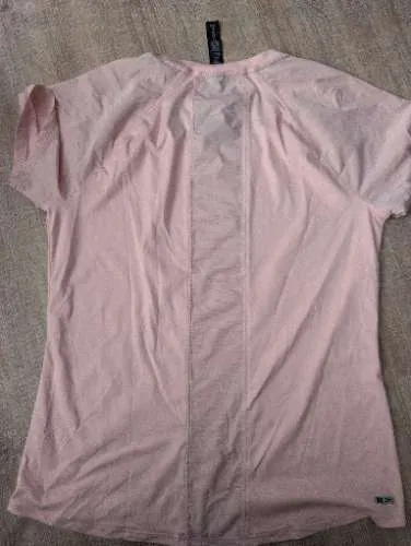 RBX Active Damen Sport T-Shirt Gr. L Rosa Kurzarm Funktionsshirt