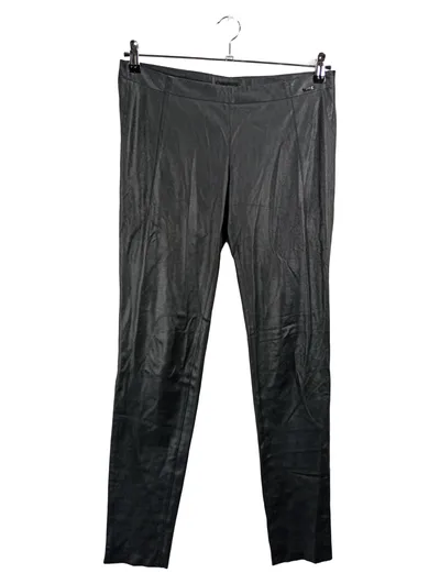 CINQUE Damen Leggings CIOZZY Gr. 38 Schwarz Lederoptik Elegant