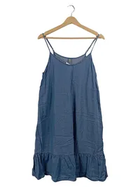 Culture Jeanskleid Damen Sommerkleid Blau Gr. 40, L Casual Baumwolle 1