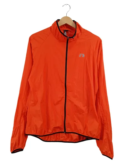 Newline Herren Windjacke Laufjacke Sportjacke Orange Gr. 46, S